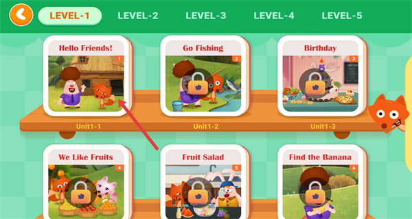 小狐狸英语剑桥启蒙课手机客户端