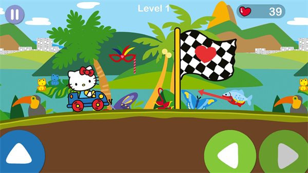 凯蒂猫飞行冒险无限爱心版