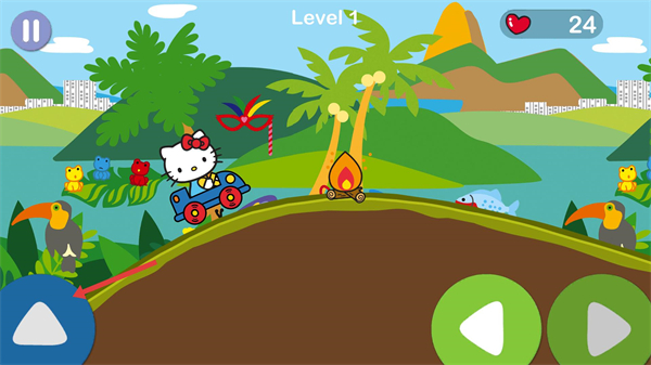 凯蒂猫飞行冒险无限爱心版