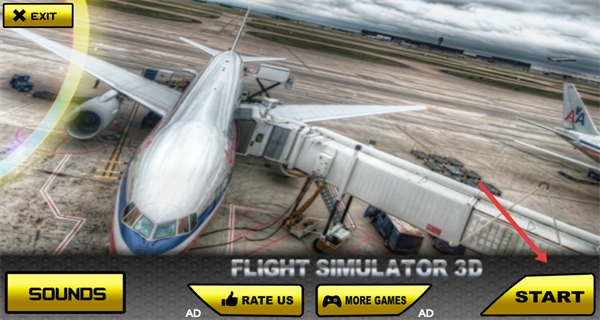 喷气式飞机模拟(Flight Simulator Airplane Fly Adventure)