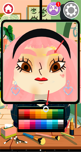 疯狂理发师小游戏