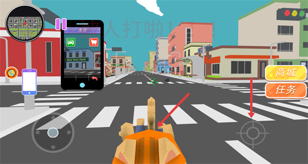 像素模拟竞技赛游戏