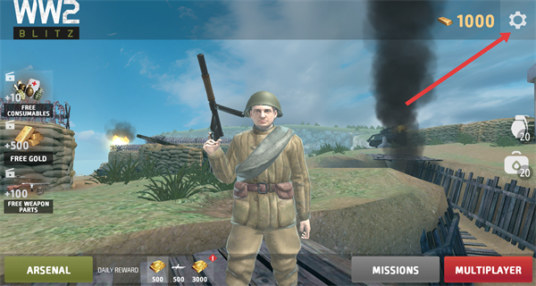 第二次世界大战闪电战游戏