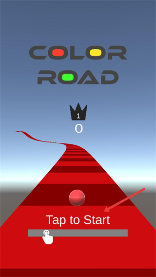 Color Road Game(变色球大冒险游戏)
