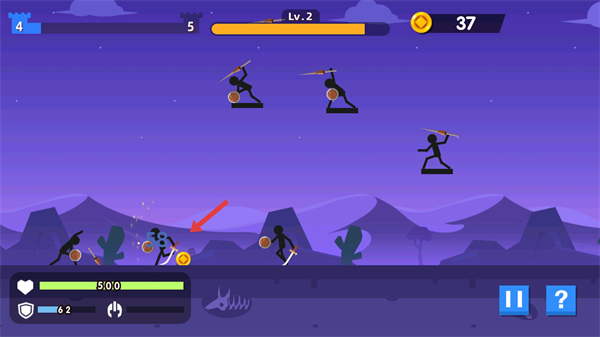 火柴人神射手无限金币无限钻石版