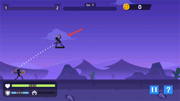 火柴人神射手免广告获得奖励版