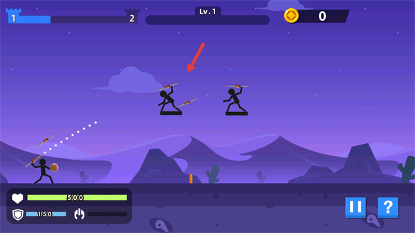 火柴人神射手免广告获得奖励版