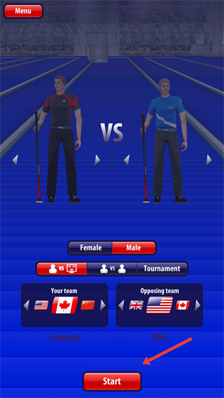 掌上冰壶最新版(Curling3D)