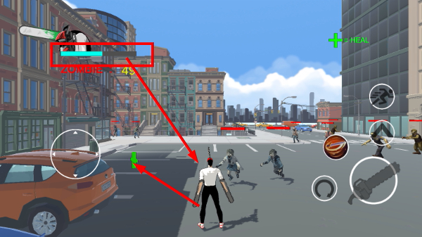 电锯人大战僵尸