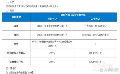 两城一家开通全攻略