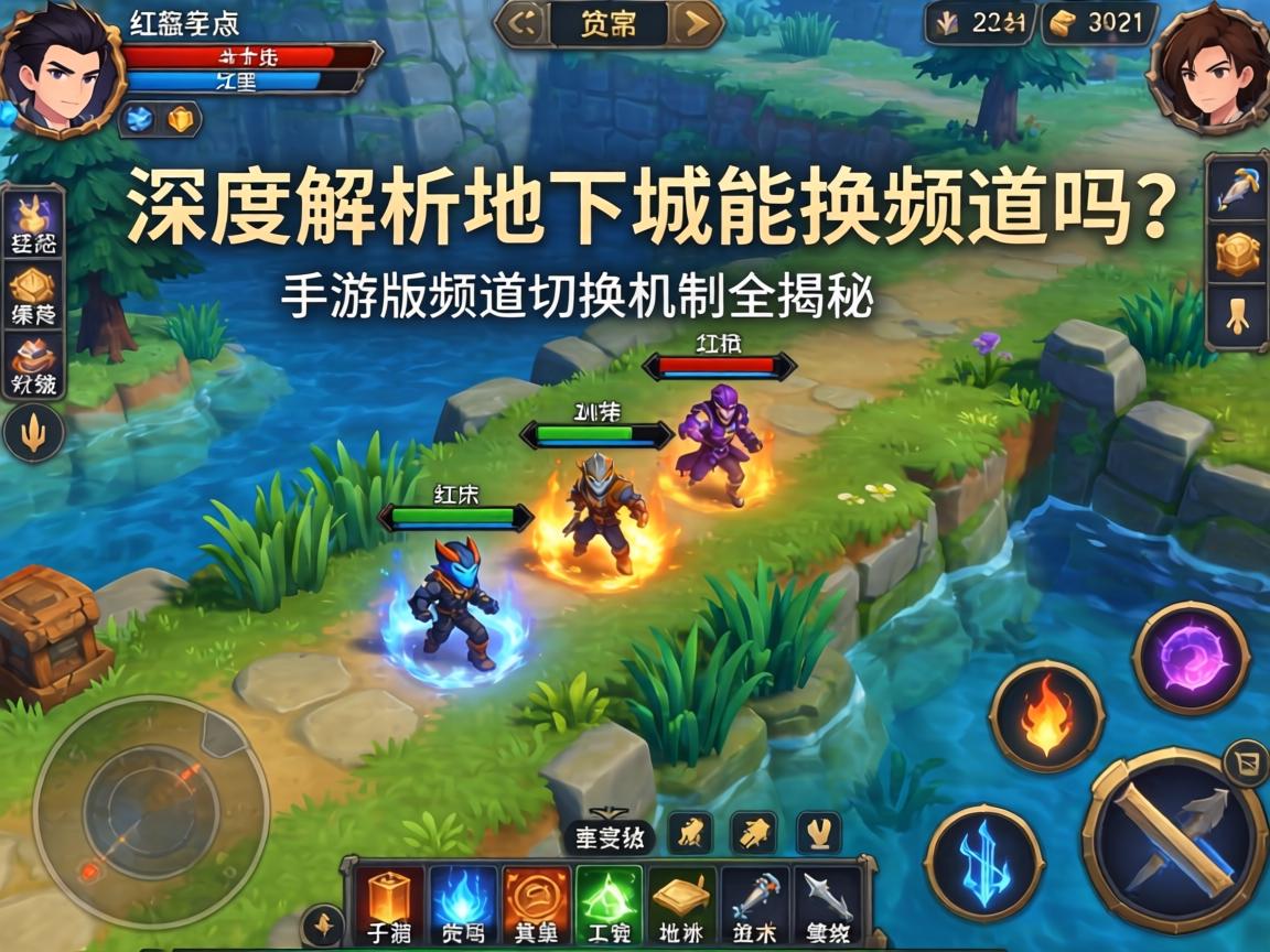 深度解析地下城能换频道吗?手游版频道切换机制全揭秘