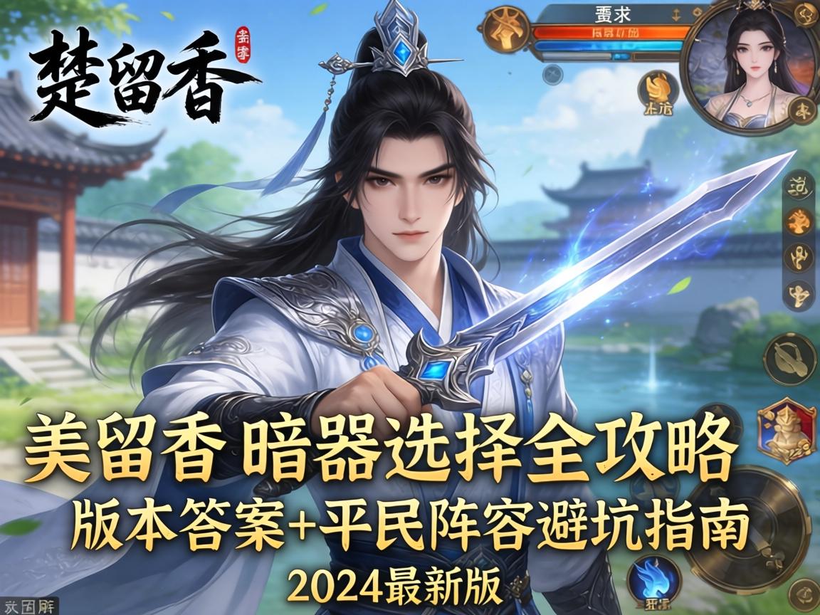 手游楚留香暗器选择全攻略,版本答案+平民阵容避坑指南(2024最新版)