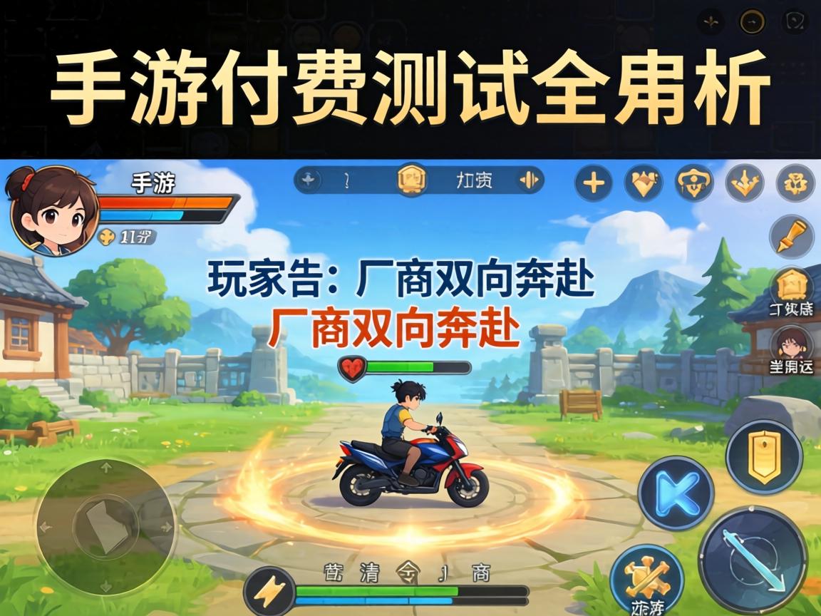 手游付费测试全解析,玩家与厂商的双向奔赴