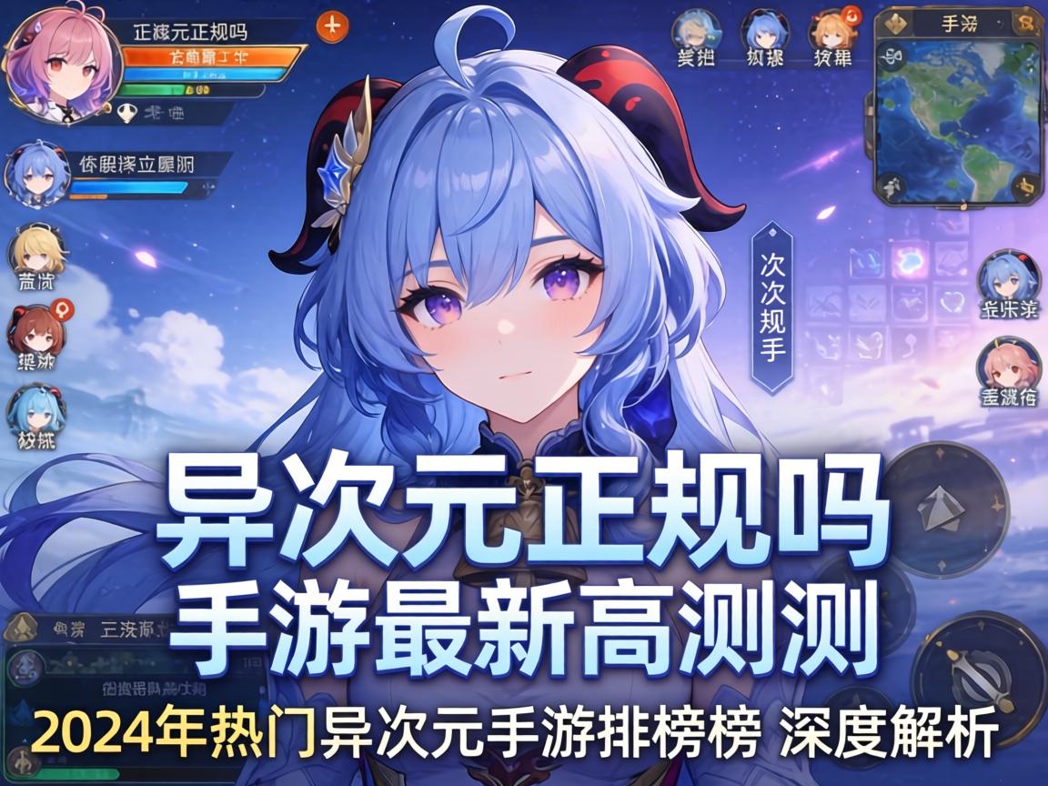 异次元正规吗手游最新实测，2024年热门异次元手游排行榜深度解析