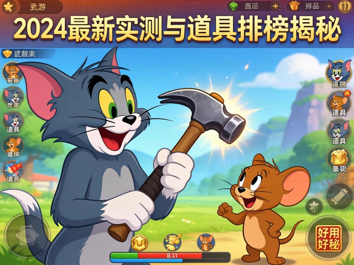 猫和老鼠手游锤子好用吗?2024最新实测与道具排行榜揭秘