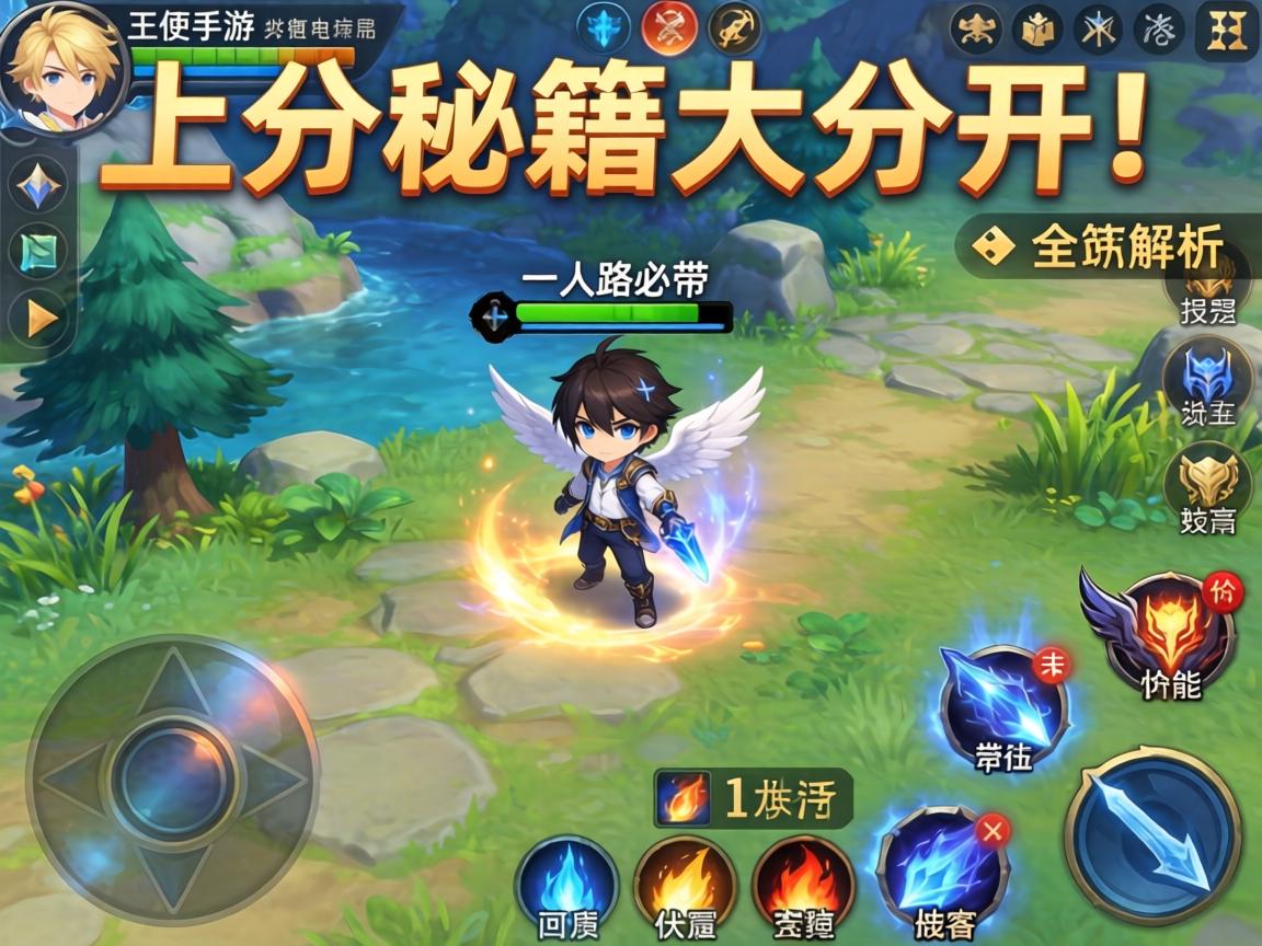 天使手游单人路必带装备与技能全解析，上分秘籍大公开！