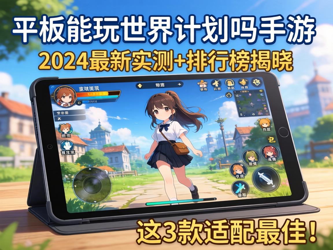 平板能玩世界计划吗手游？2024最新实测+排行榜揭晓，这3款适配最佳！