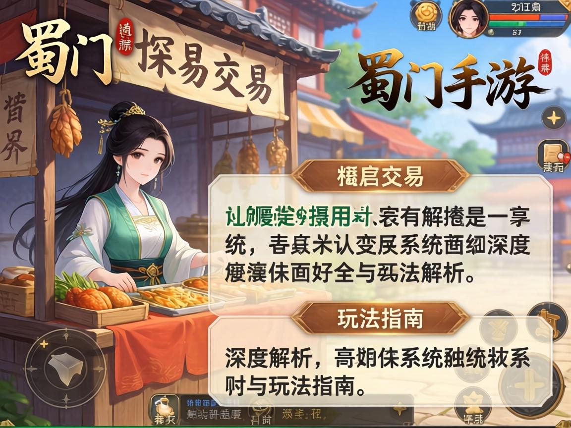 摆摊交易系统深度解析与玩法指南