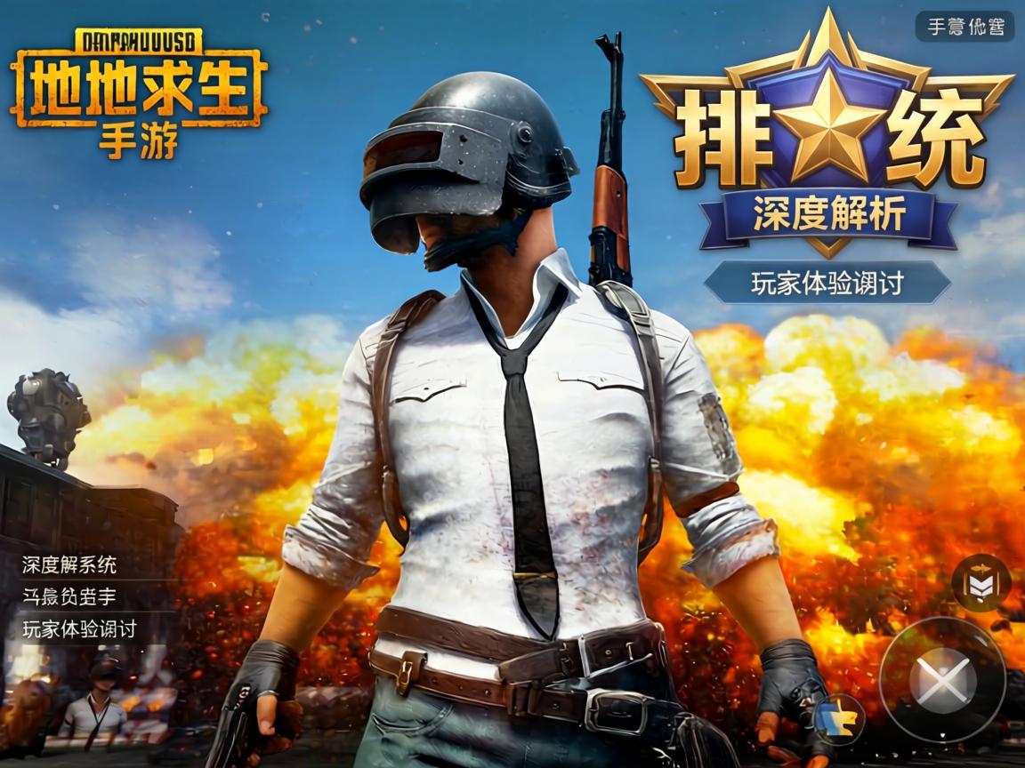 绝地求生手游，排位系统深度解析与玩家体验探讨