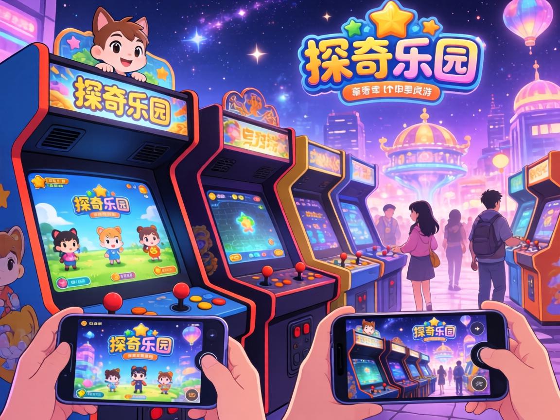 探奇乐园，街机与手游的梦幻交织地