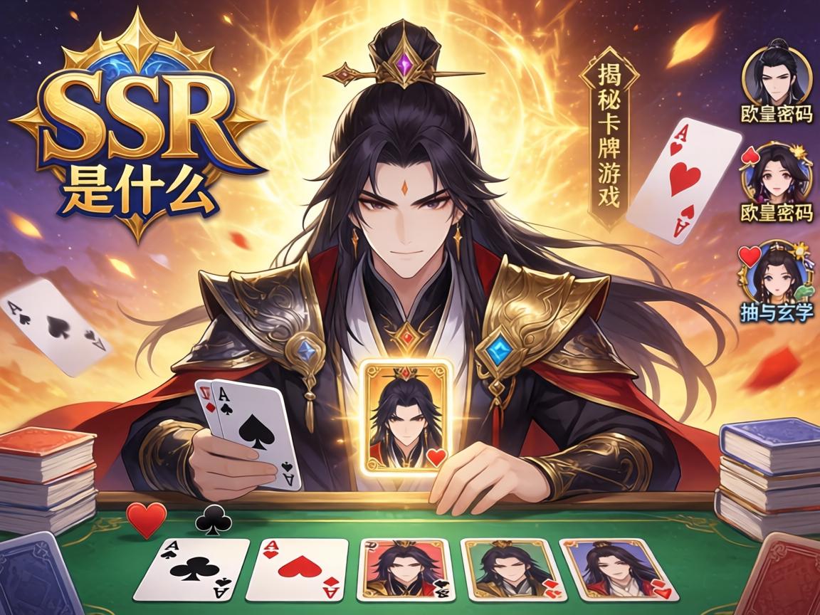 SSR是什么手游？揭秘卡牌游戏中的欧皇密码与抽卡玄学