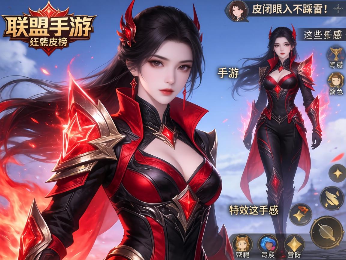 联盟手游皮肤红黑榜，从特效到手感，这些皮肤闭眼入不踩雷！