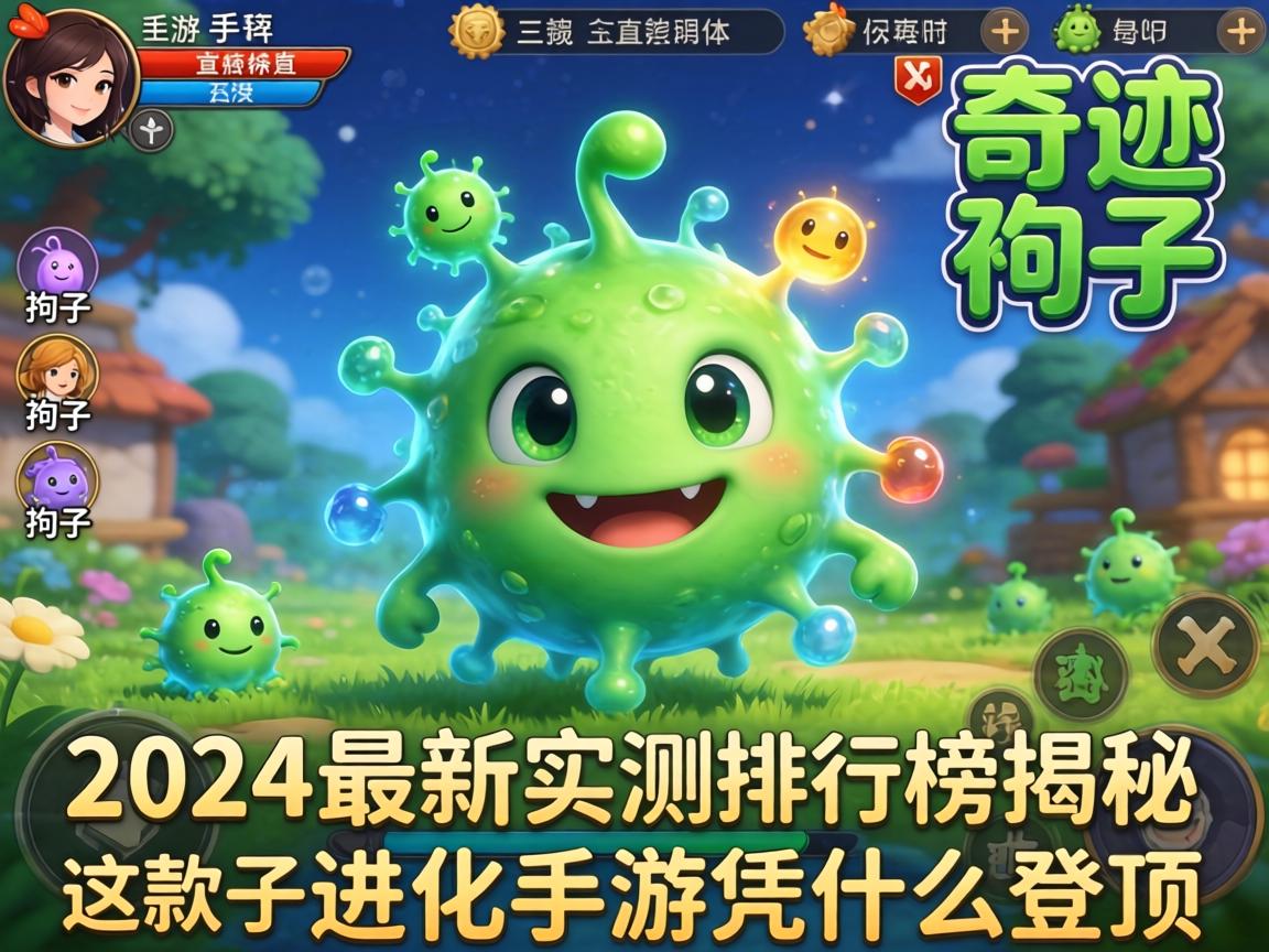 手游奇迹孢子是什么？2024最新实测排行榜揭秘，这款孢子进化手游凭什么登顶？