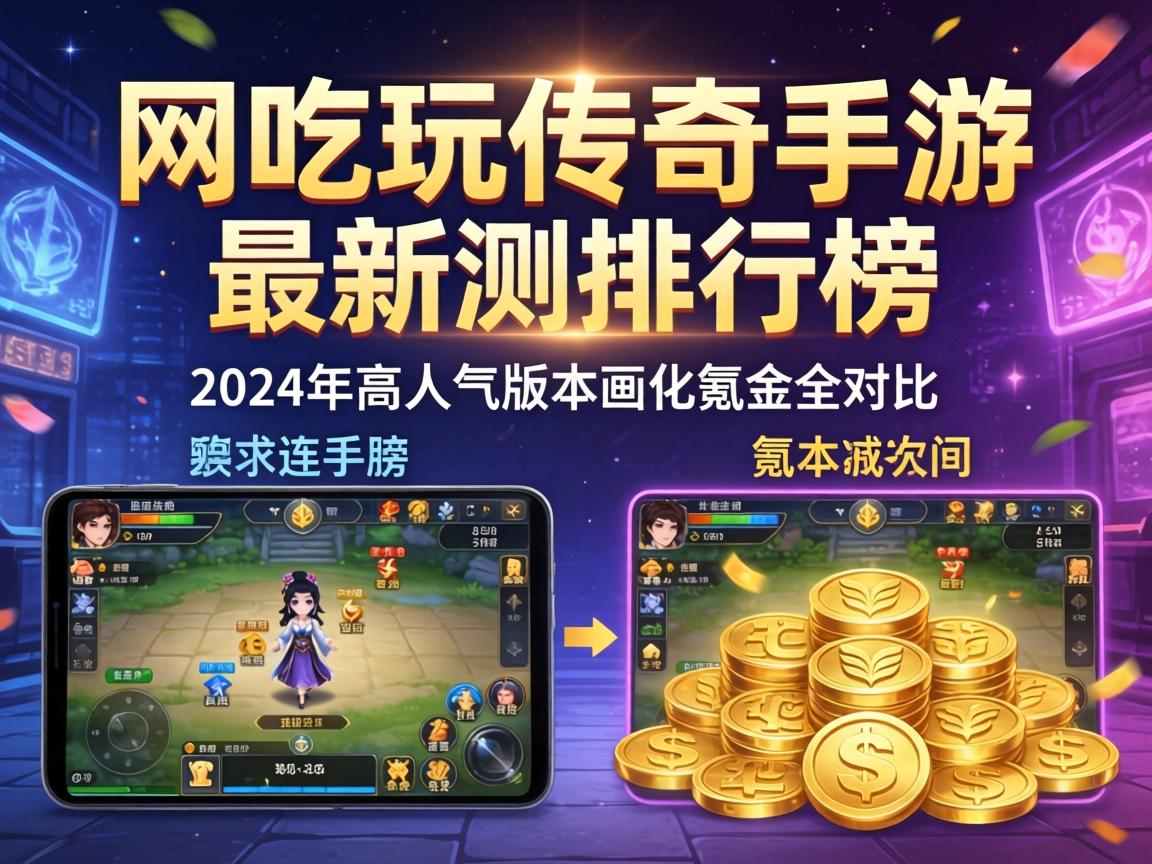 网吧必玩传奇手游最新实测排行榜，2024年高人气版本画质氪金全对比