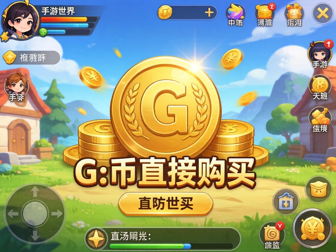 手游世界中的G币，能否直接购买及其影响解析