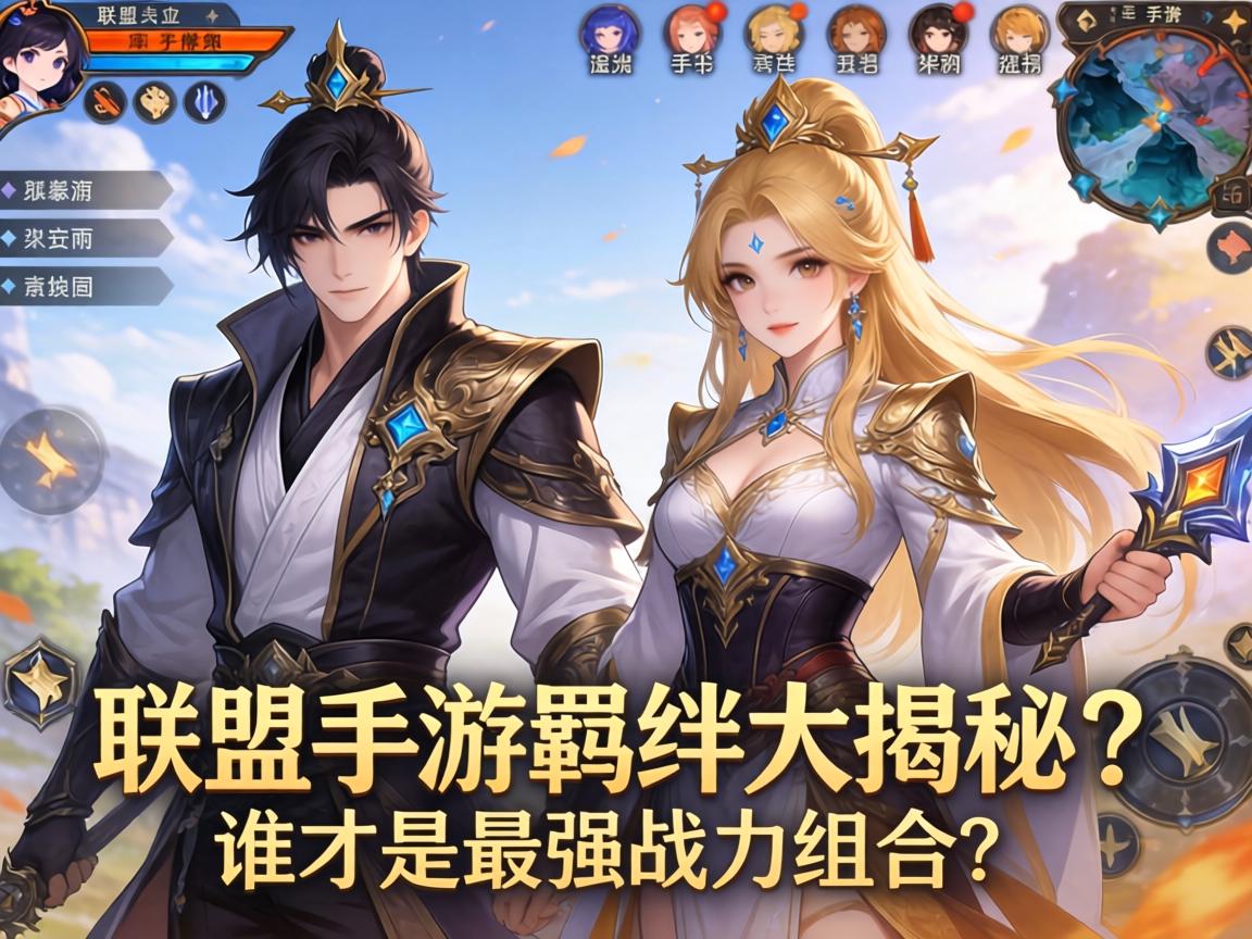 联盟手游羁绊大揭秘，谁才是最强战力组合？