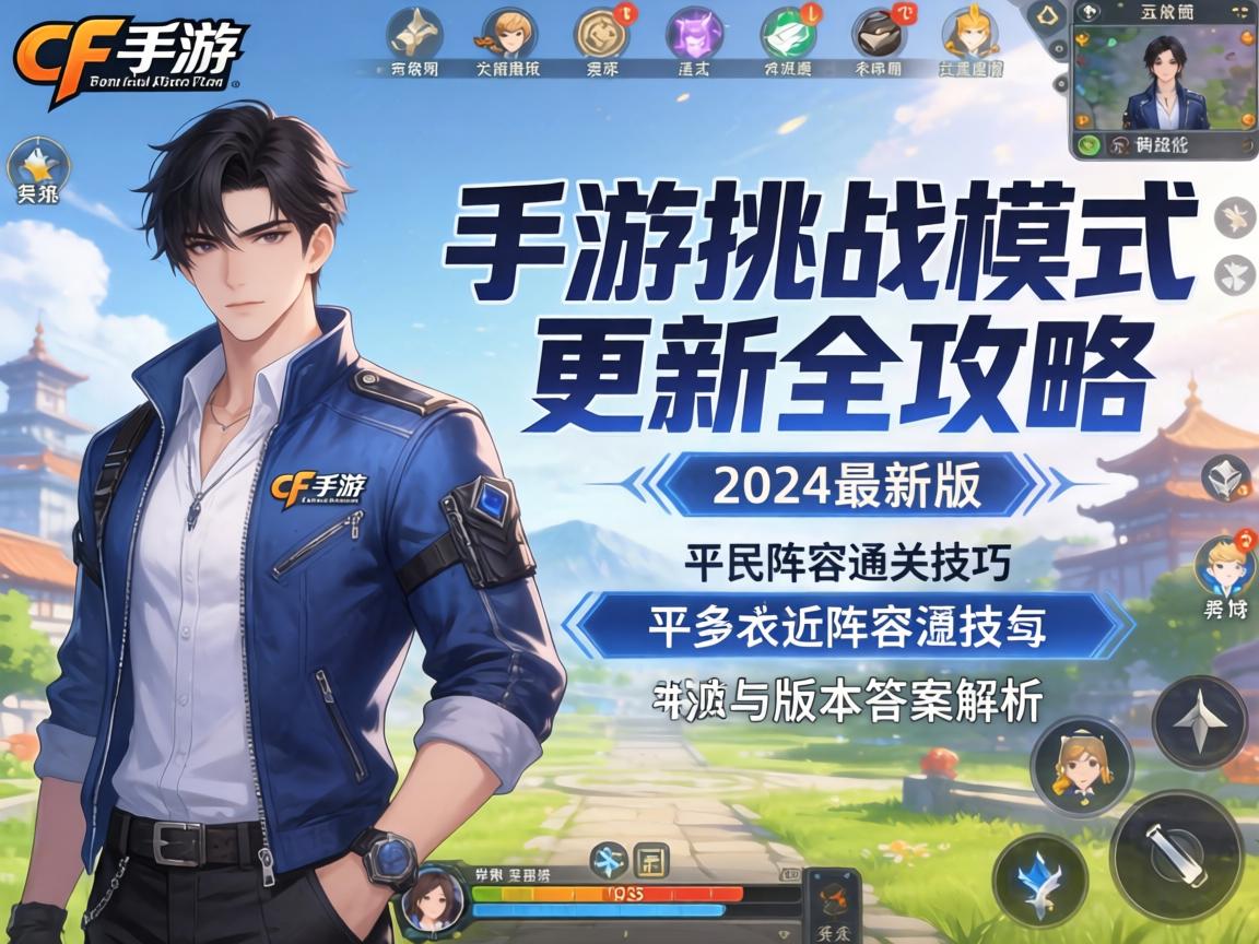 CF手游挑战模式更新全攻略，平民阵容通关技巧与版本答案解析（2024最新版）