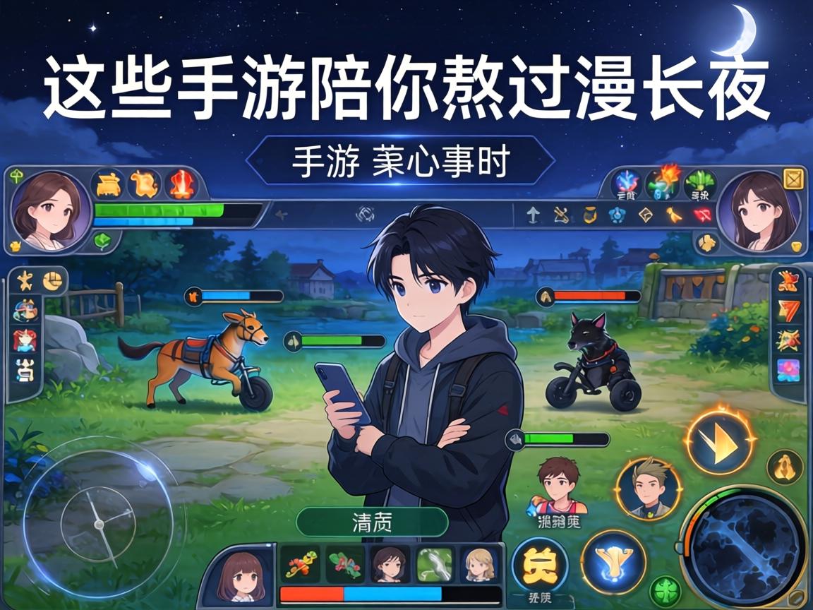 夜深人静时，这些手游陪你熬过漫漫长夜
