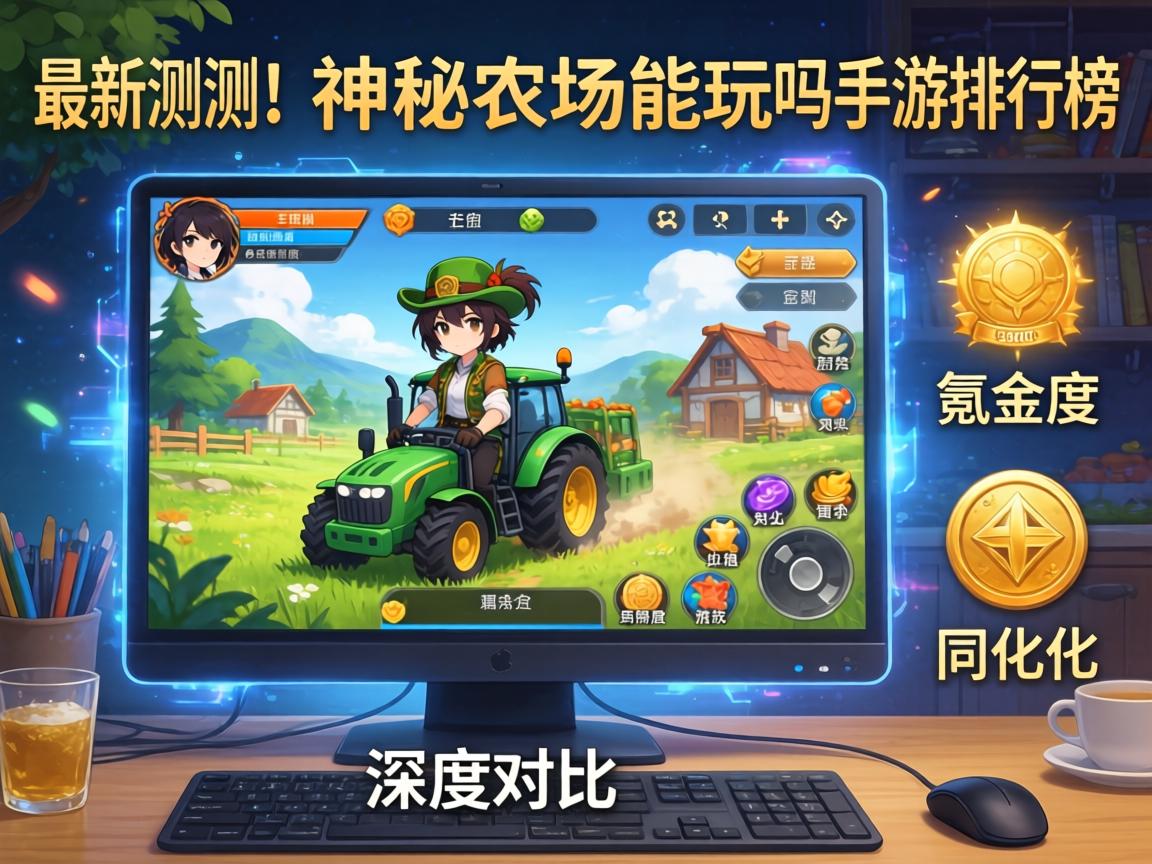 最新实测！神秘农场电脑能玩吗手游排行榜，画质、氪金度深度对比