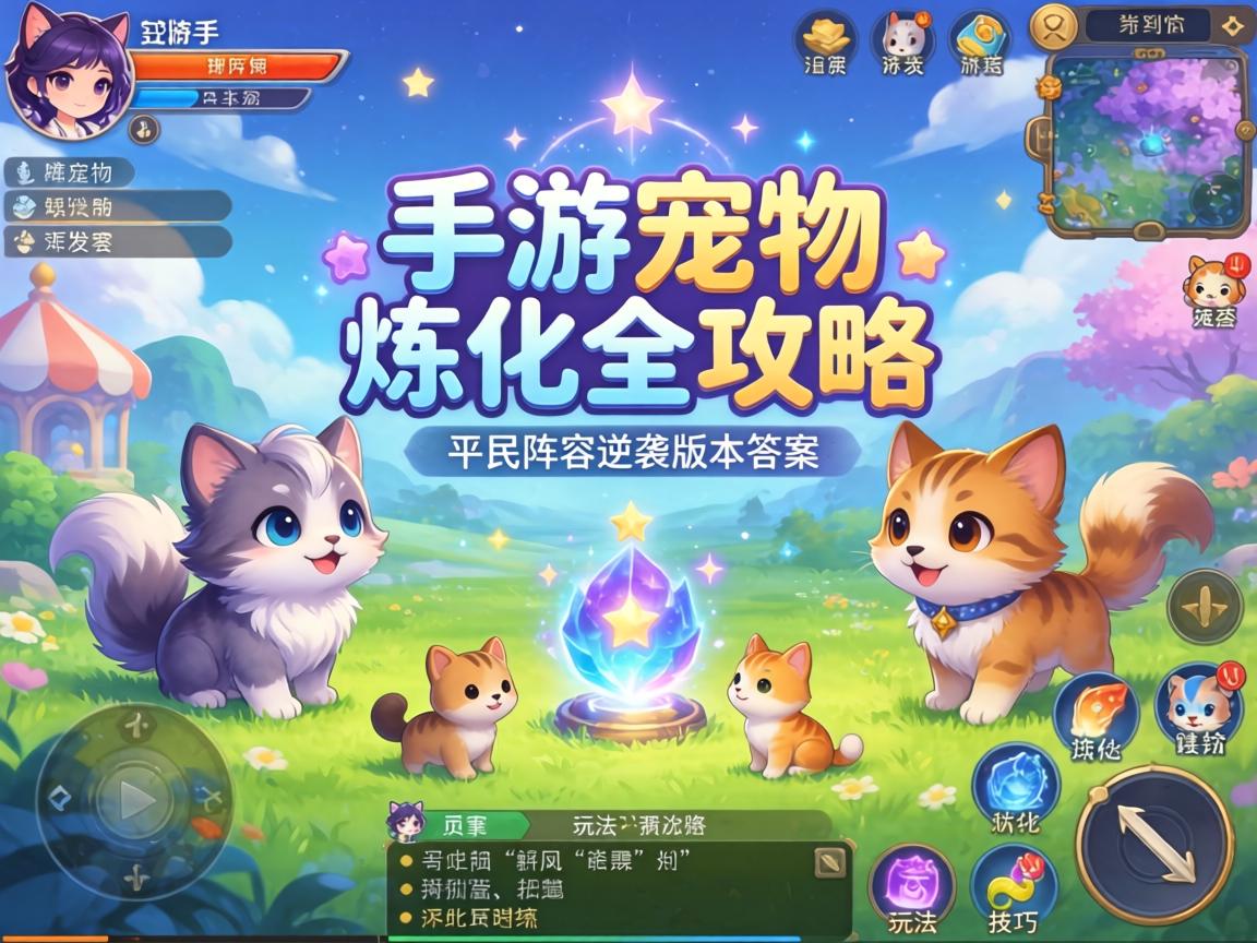 梦幻手游宠物炼化全攻略，平民阵容逆袭版本答案的玩法技巧