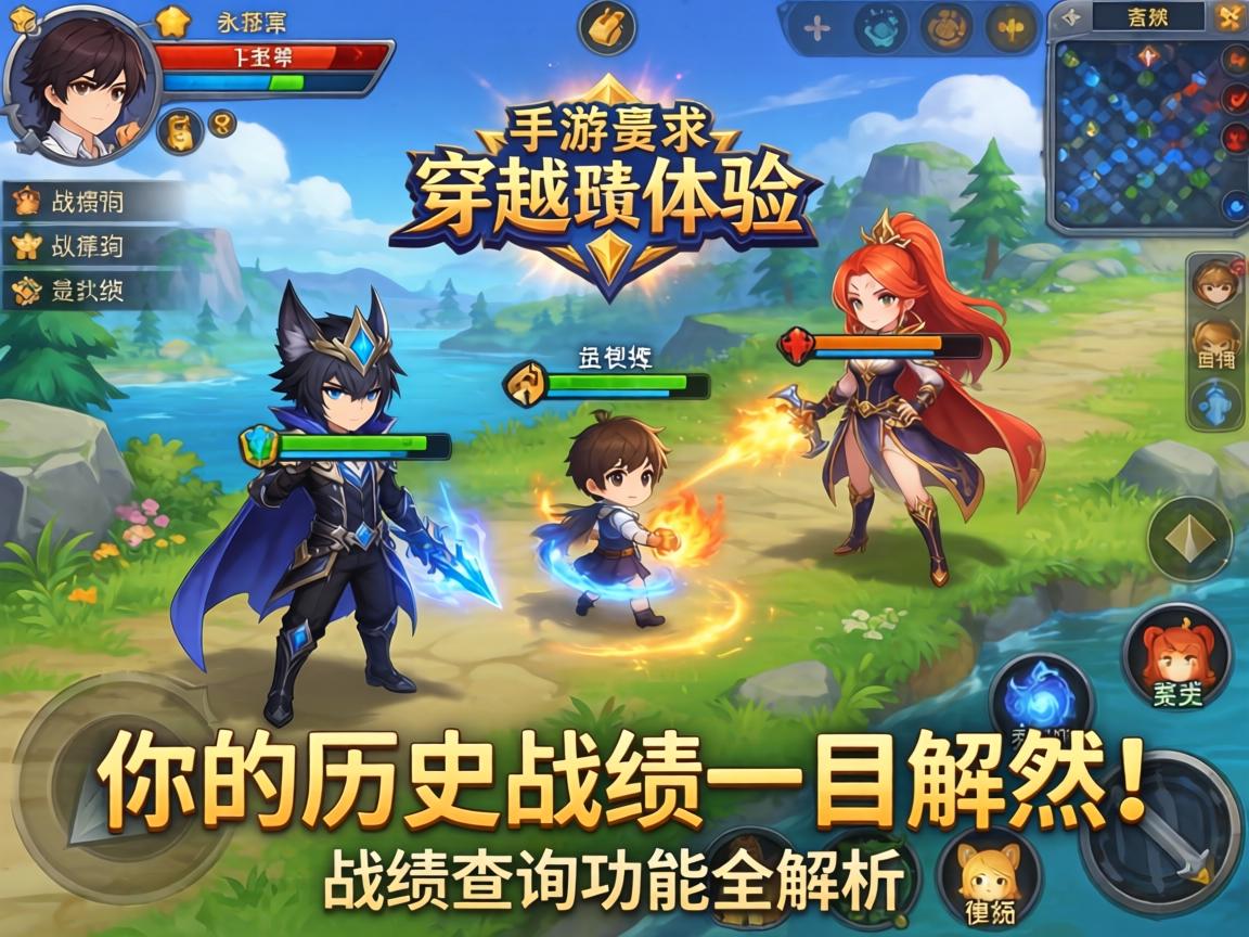手游穿越新体验，战绩查询功能全解析，你的历史战绩一目了然！