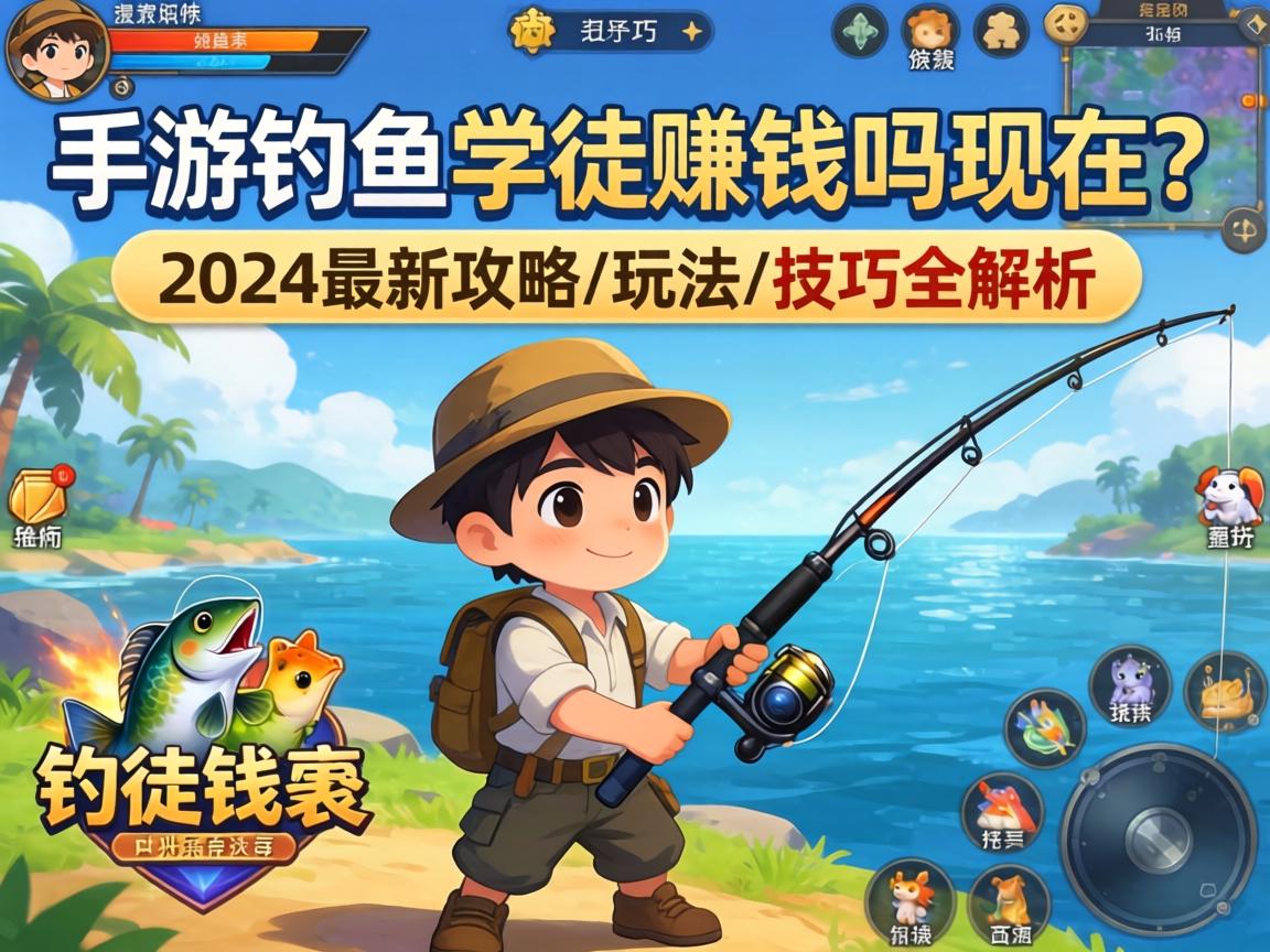 手游钓鱼学徒赚钱吗现在？2024最新攻略/玩法/技巧全解析