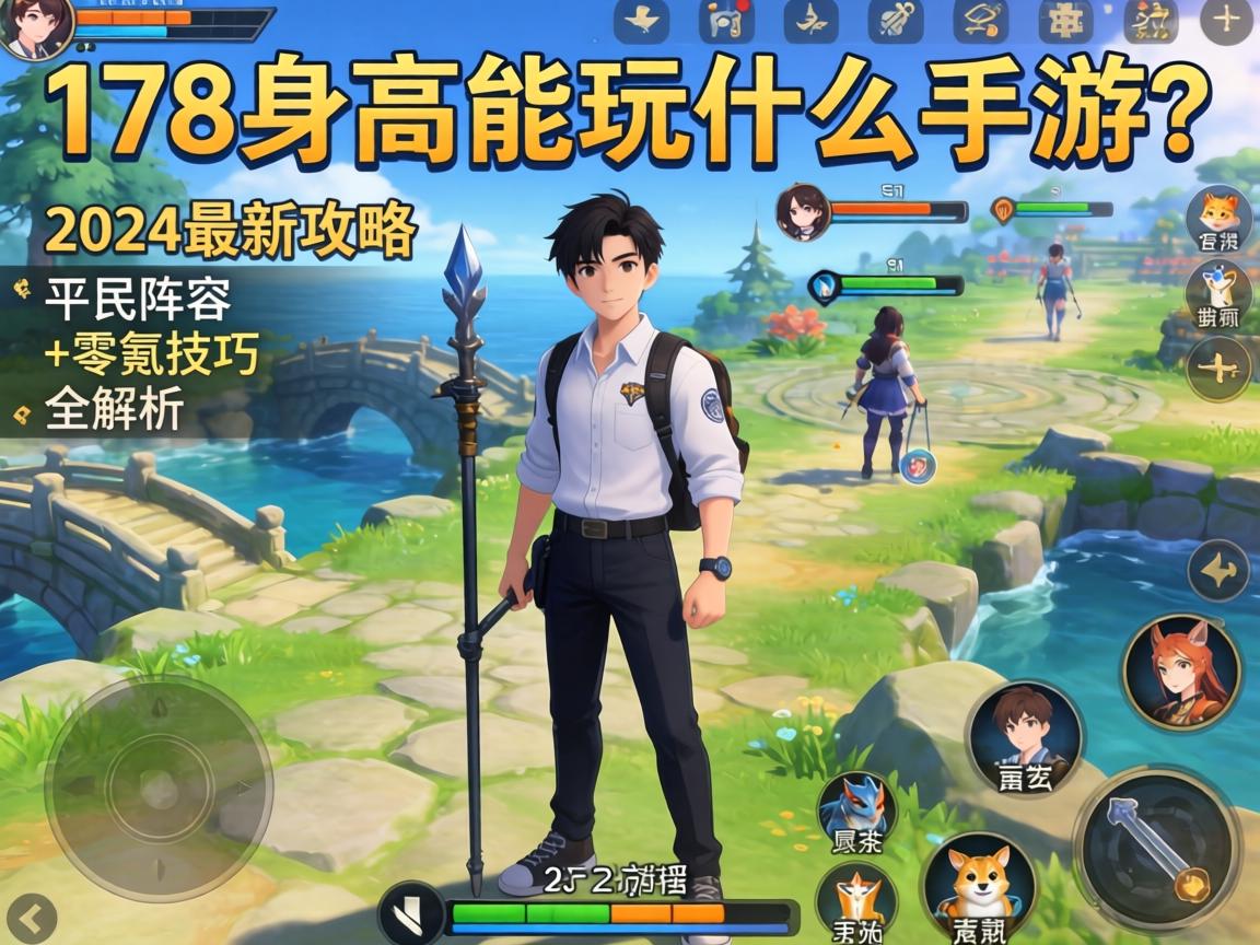 178身高能玩什么手游？2024最新攻略，平民阵容+零氪技巧全解析