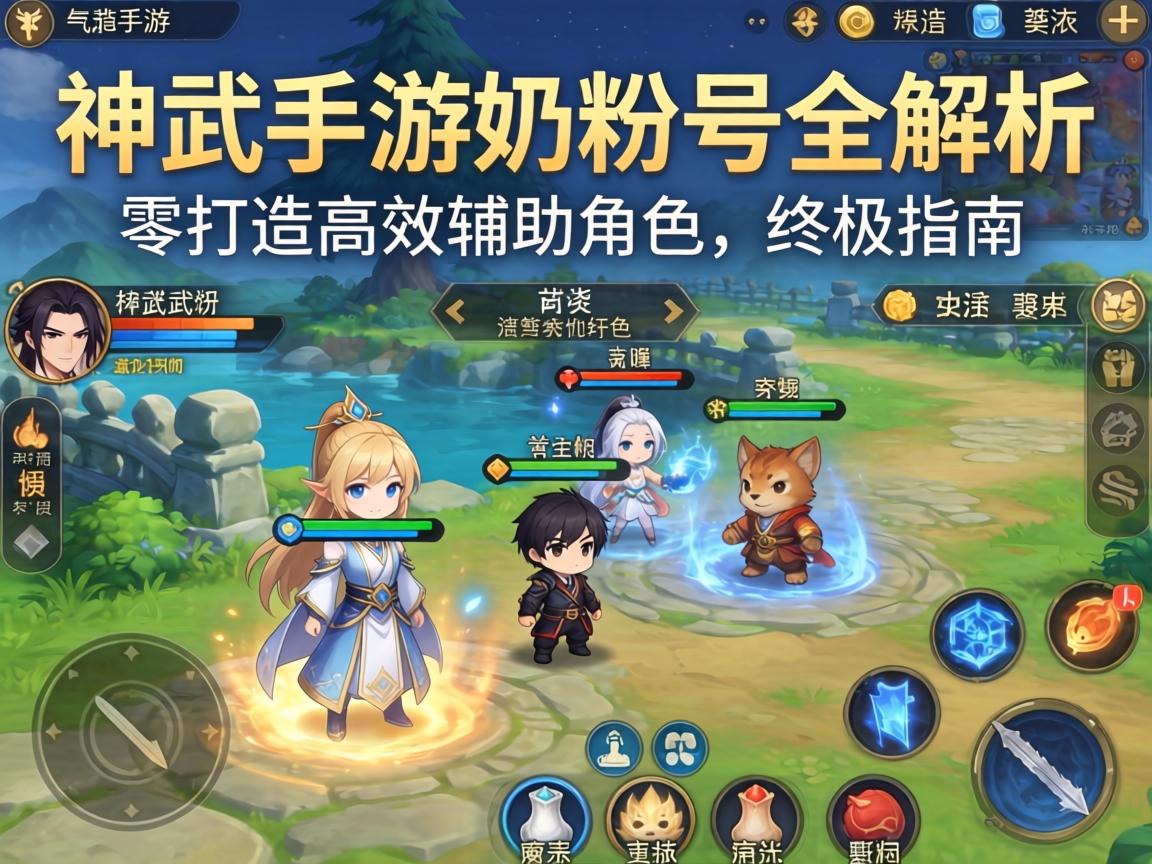 神武手游奶粉号全解析，从零打造高效辅助角色的终极指南