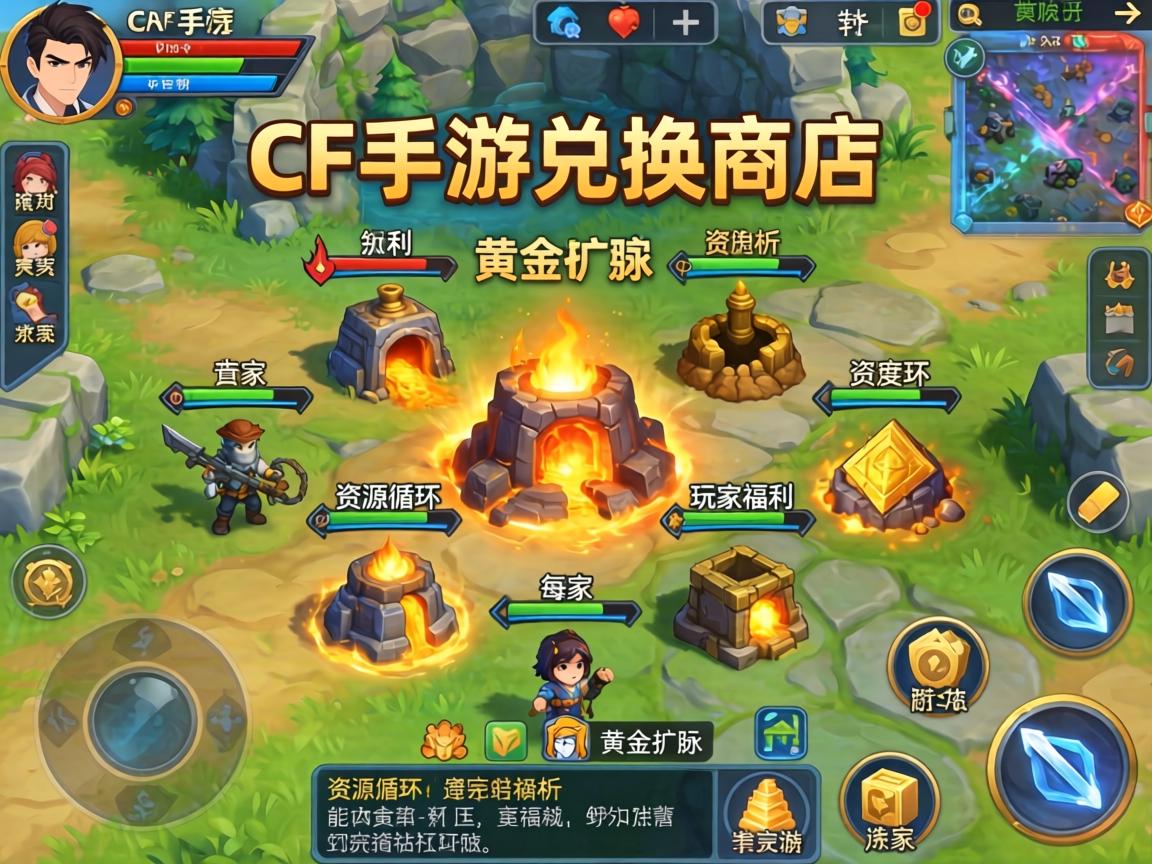 CF手游兑换商店深度解析，资源循环与玩家福利的黄金矿脉
