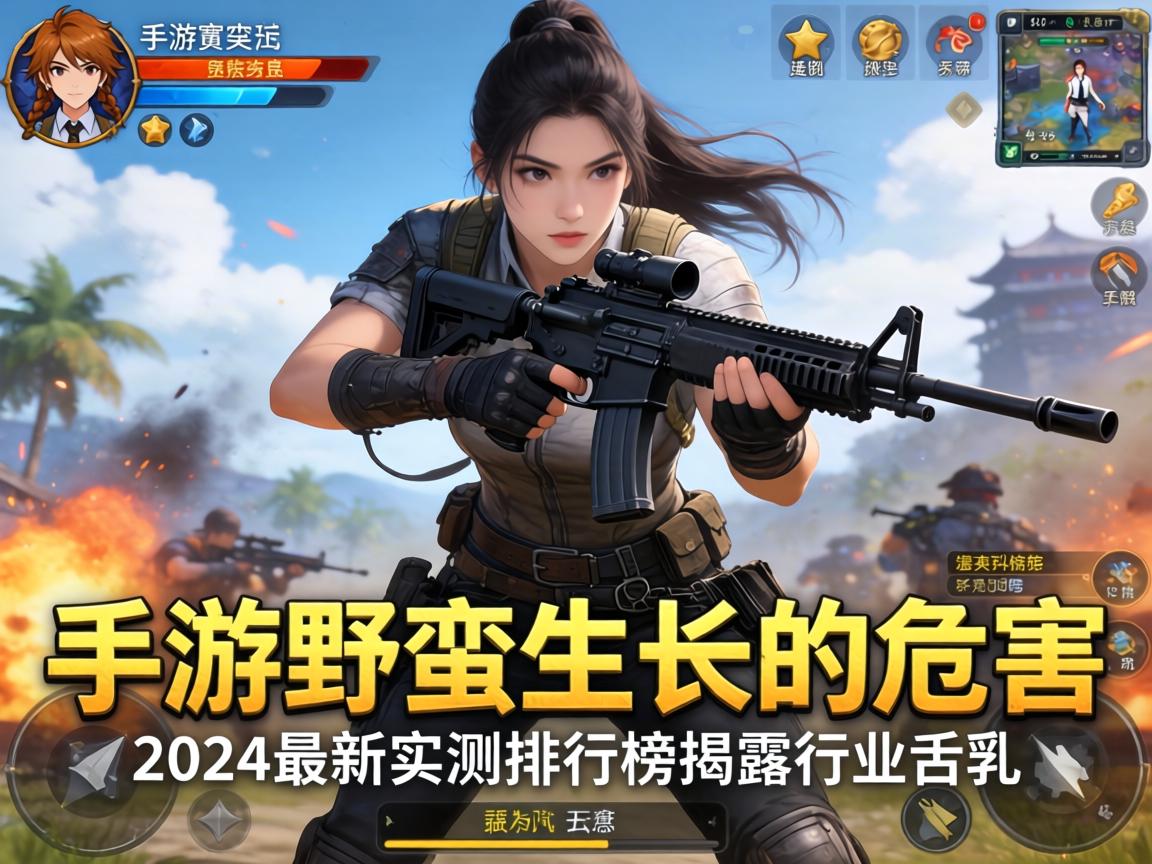 手游野蛮生长的危害,2024最新实测排行榜揭露行业乱象