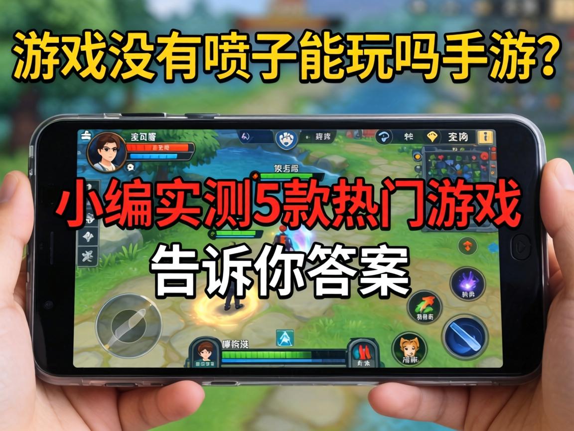 游戏没有喷子能玩吗手游？小编实测5款热门游戏告诉你答案