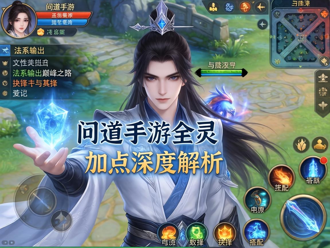 问道手游全灵加点深度解析,法系输出巅峰之路的抉择与搭配