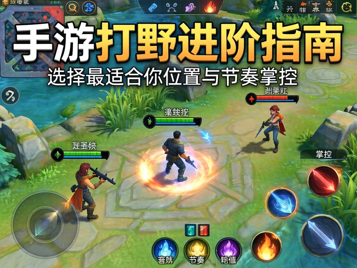 手游打野进阶指南，如何选择最适合你的位置与节奏掌控