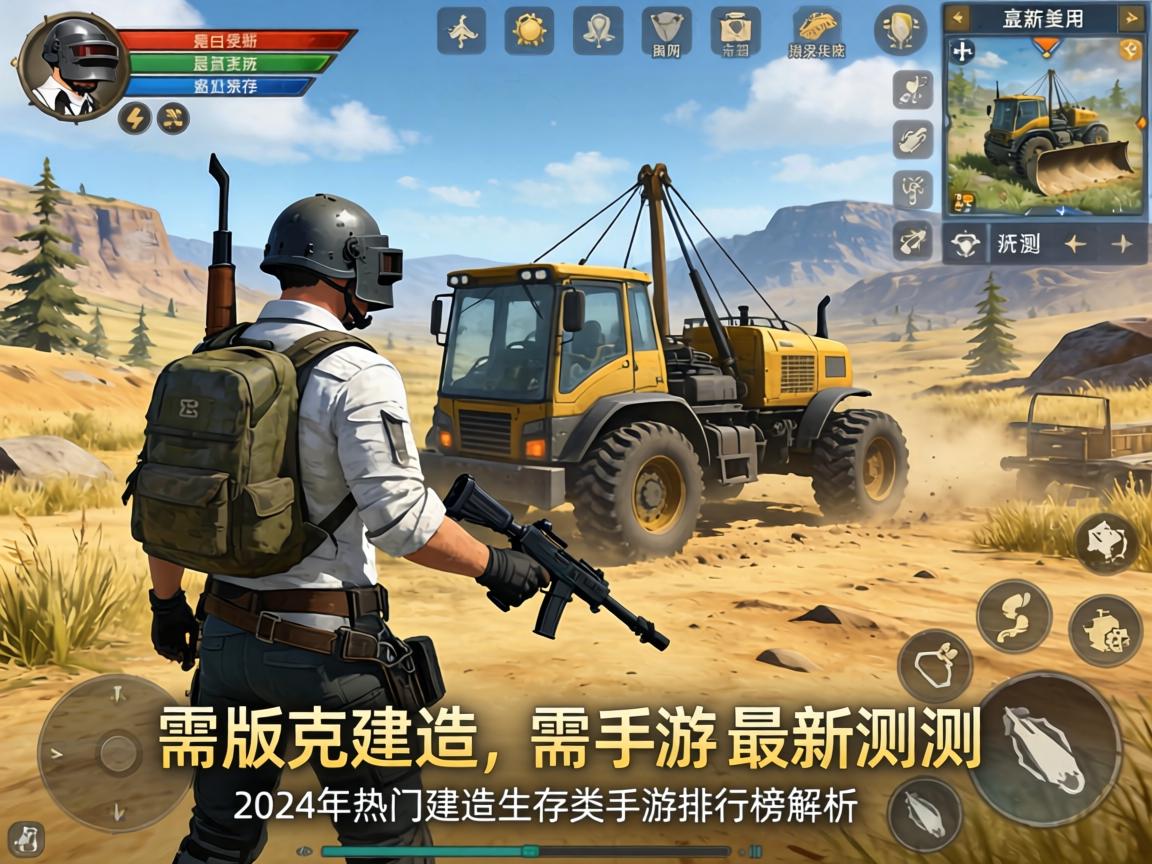 荒野建造需要版权吗手游最新实测,2024年热门建造生存类手游排行榜解析