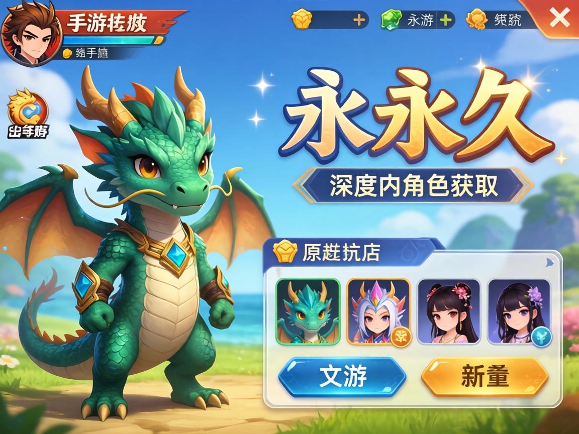 手游小龙角色是否永久?深度解析游戏内角色获取机制