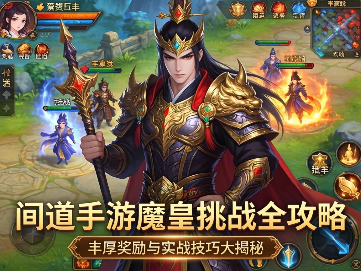 问道手游魔皇挑战全攻略，丰厚奖励与实战技巧大揭秘