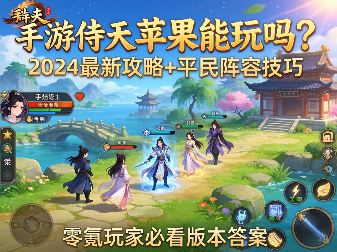 手游倚天苹果能玩吗？2024最新攻略+平民阵容技巧，零氪玩家必看版本答案