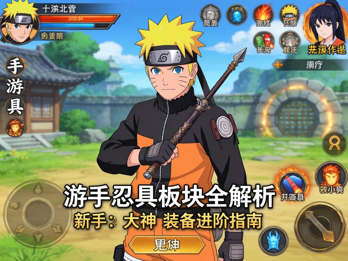 火影手游忍具板块全解析，从新手到大神的装备进阶指南