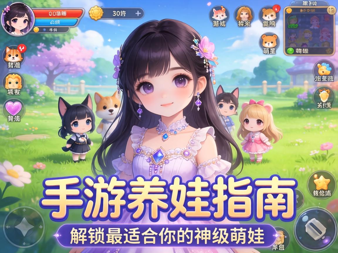 梦幻手游养娃指南,解锁最适合你的神级萌娃