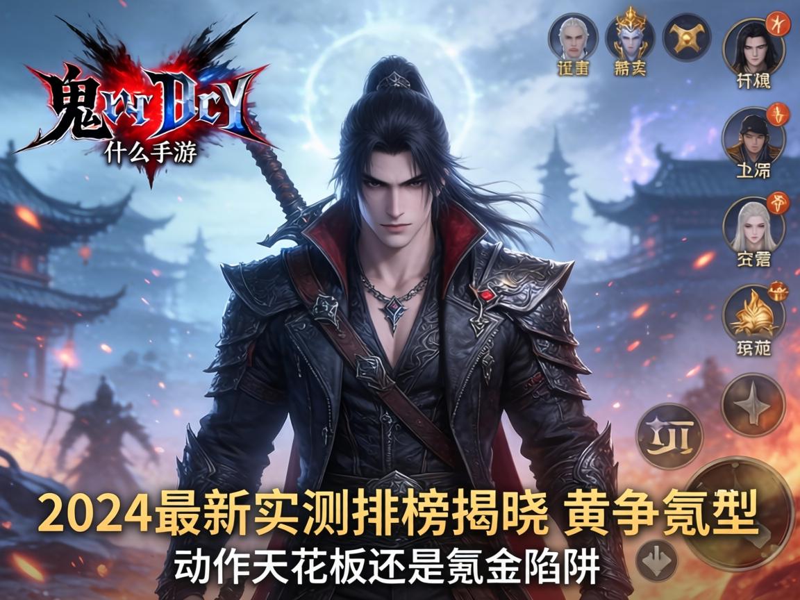 鬼泣手游什么类型？2024最新实测排行榜揭晓，动作天花板还是氪金陷阱？